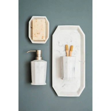 Riviera Two Compartment Toothbrush Holder - Image 14