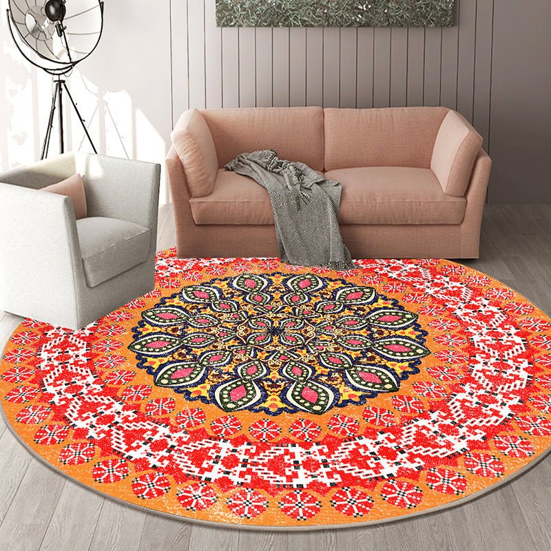 Round Stylish Living Room Rug - Image 4