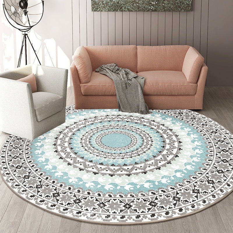Round Stylish Living Room Rug - Image 6