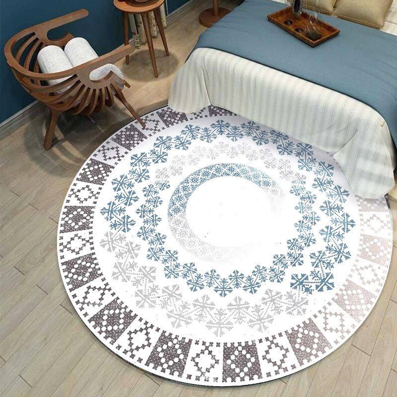 Round Stylish Living Room Rug - Image 9