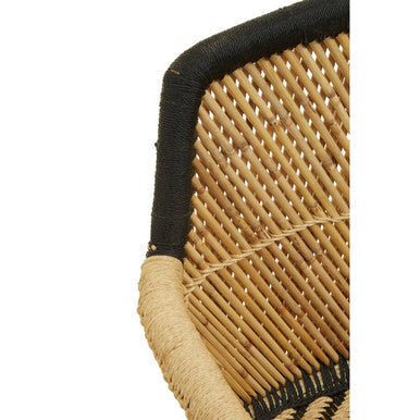 Rowan Two Seater Natural And Black Sofa - Image 11