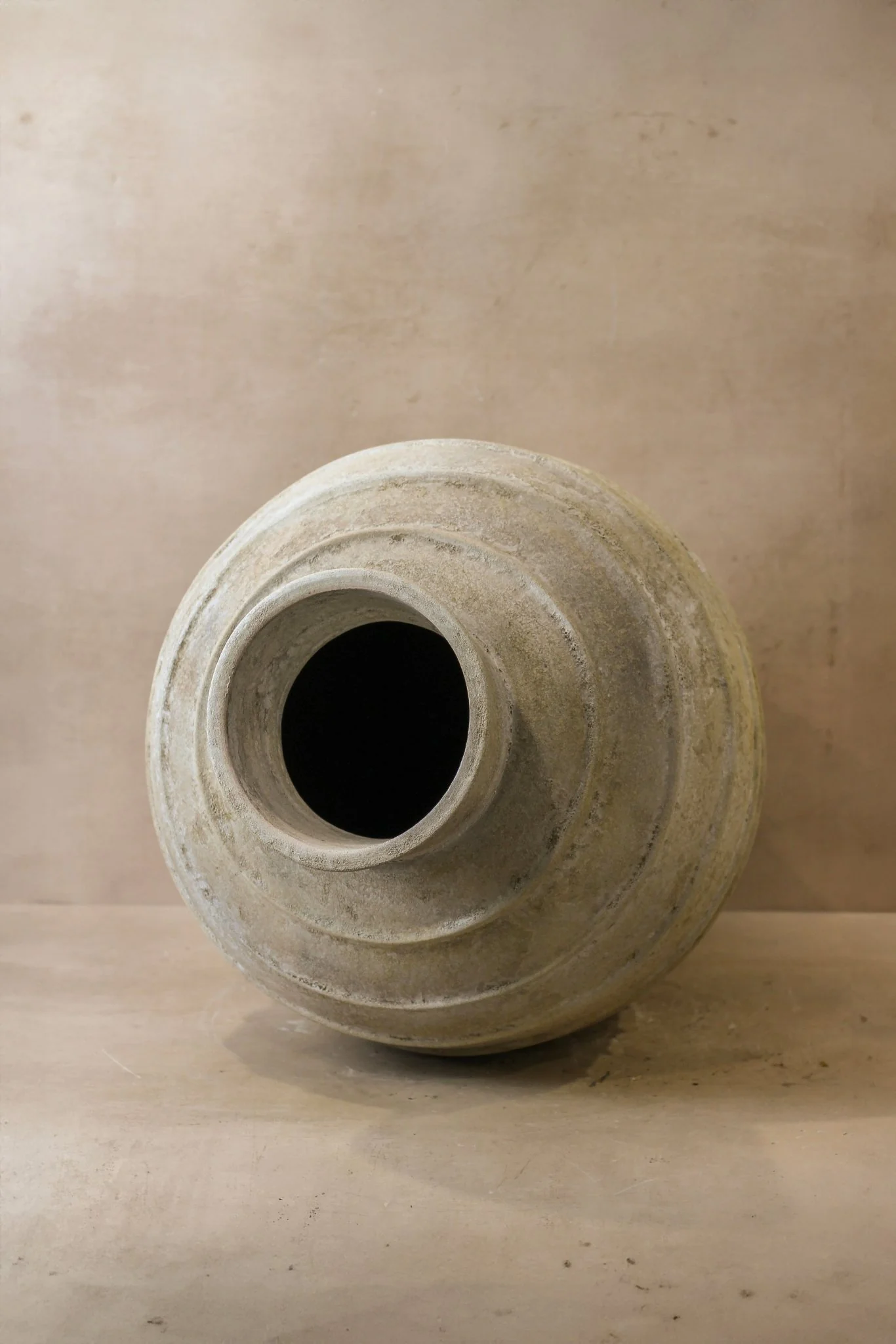 Rustic Glazed Brown Indonesian Pot No 22 - Image 5