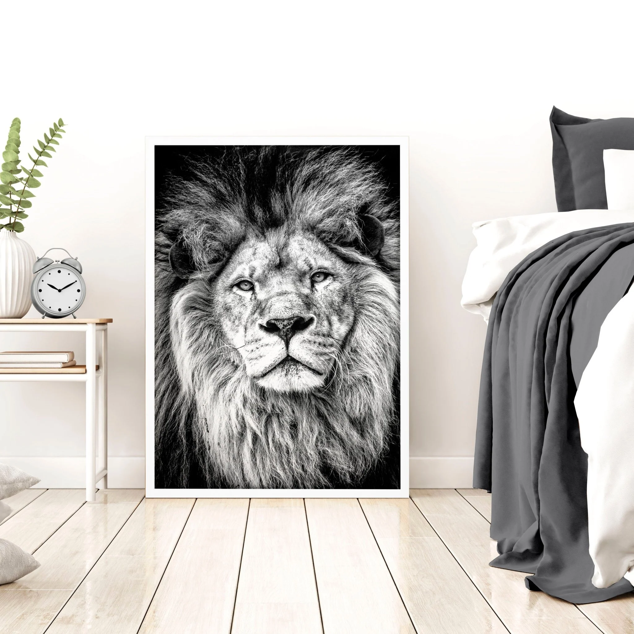 Safari Accessories For Bedroom | Set of 3 African Wildlife Wall art Prints - Image 10