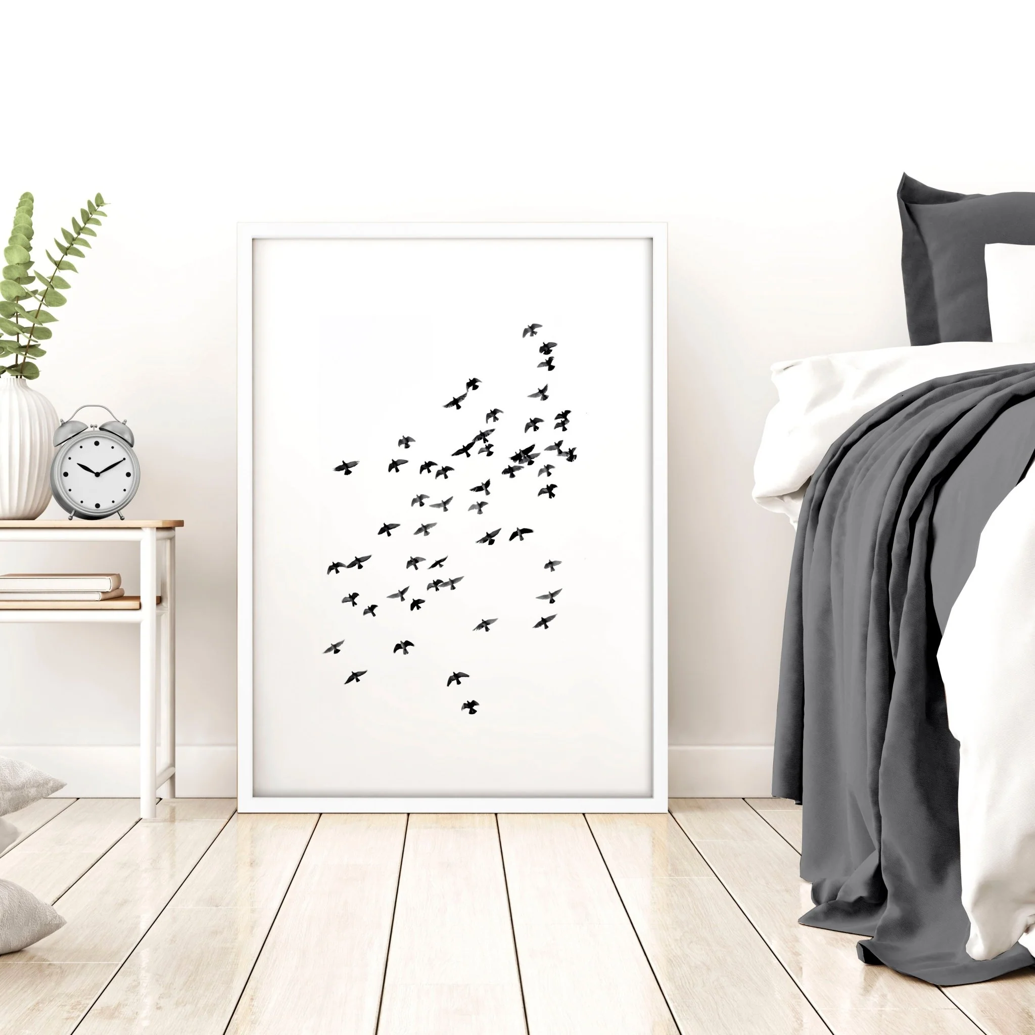 Safari Accessories For Bedroom | Set of 3 African Wildlife Wall art Prints - Image 8