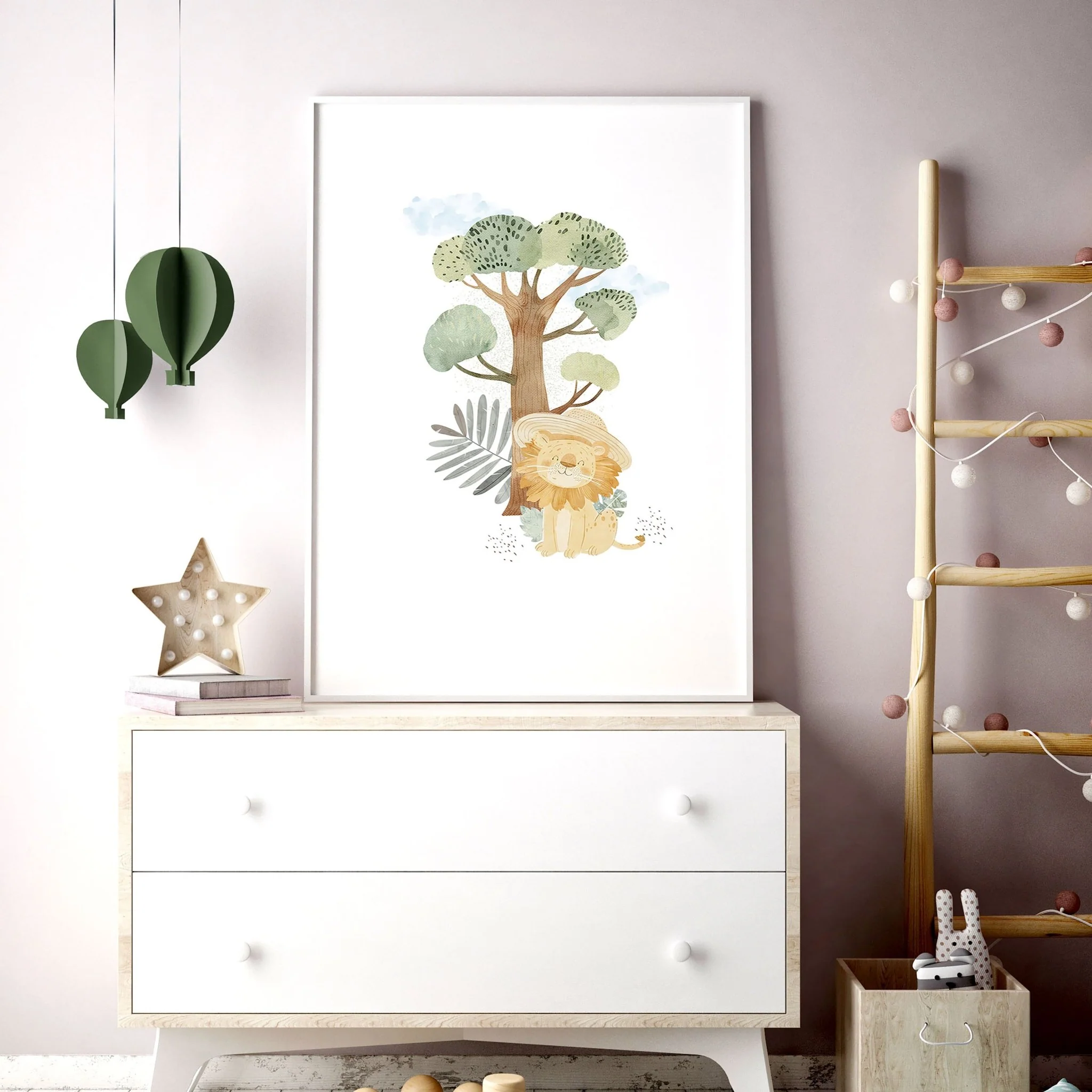 Safari Animal Print | Set of 3 wall art prints - Image 12
