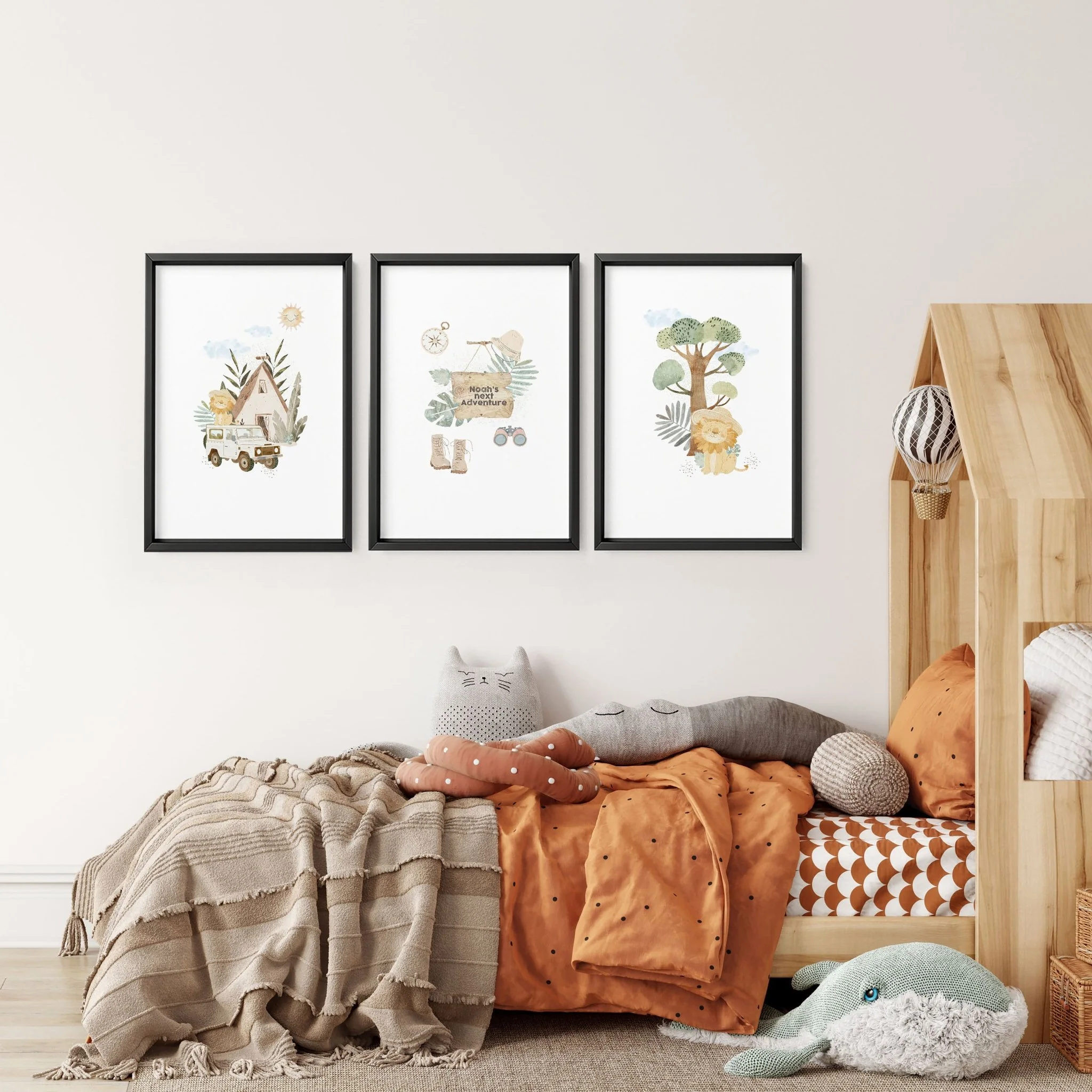 Safari Animal Print | Set of 3 wall art prints - Image 6