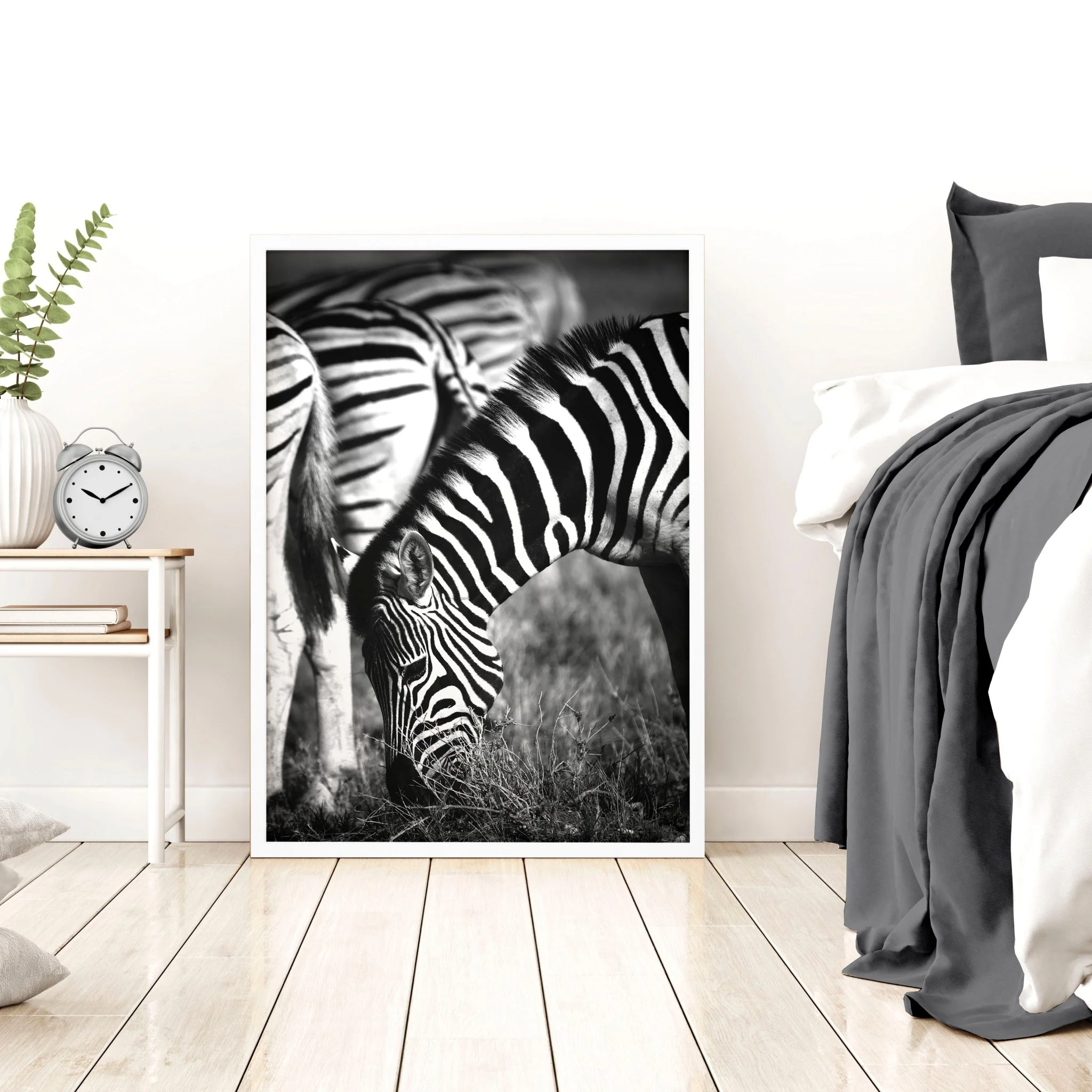 Safari Bedroom | Set of 3 African Wildlife Wall art Prints - Image 9