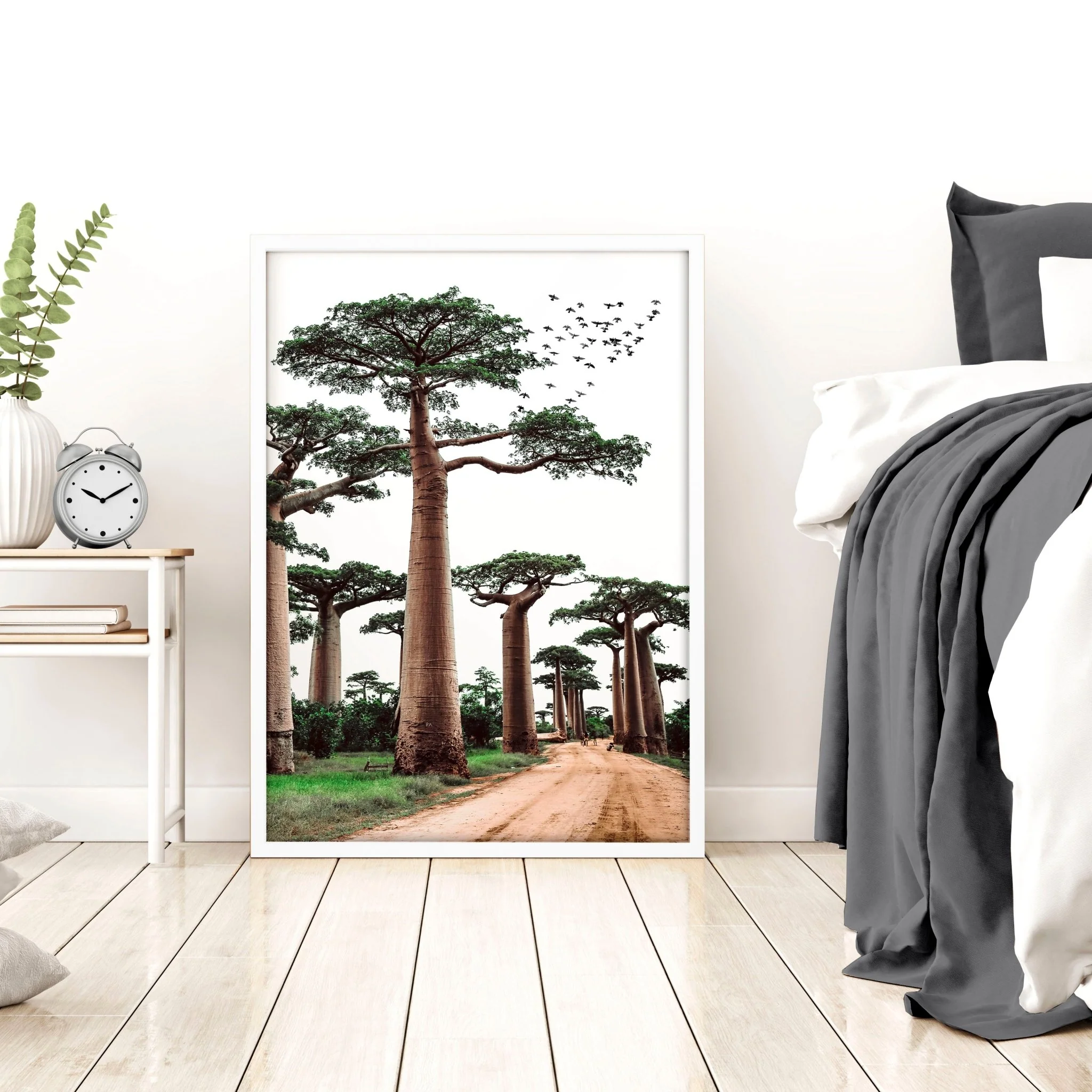 Safari Bedrooms | Set of 3 African Wildlife Wall art Prints - Image 10