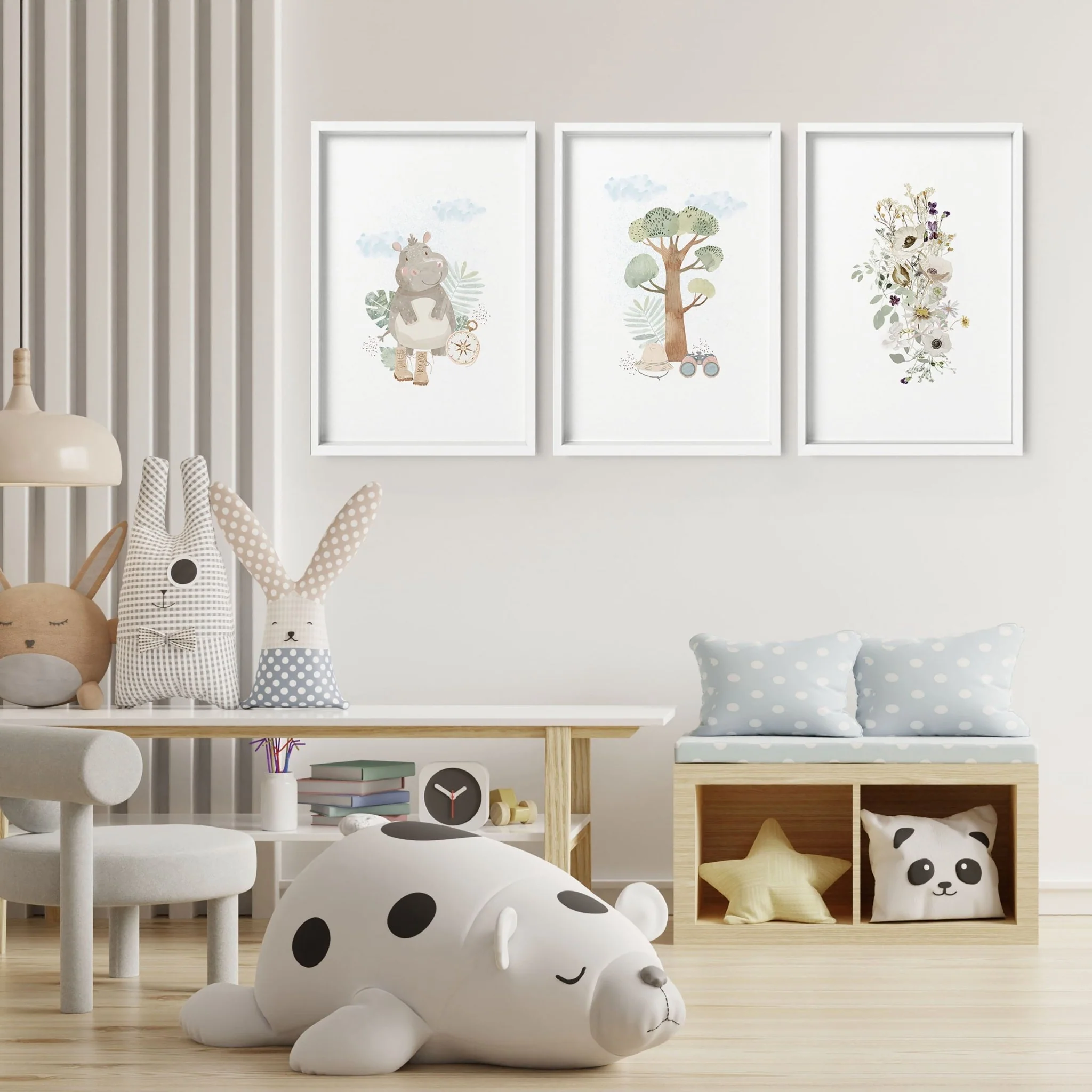Safari Nursery Print | Set of 3 wall art prints - Image 8