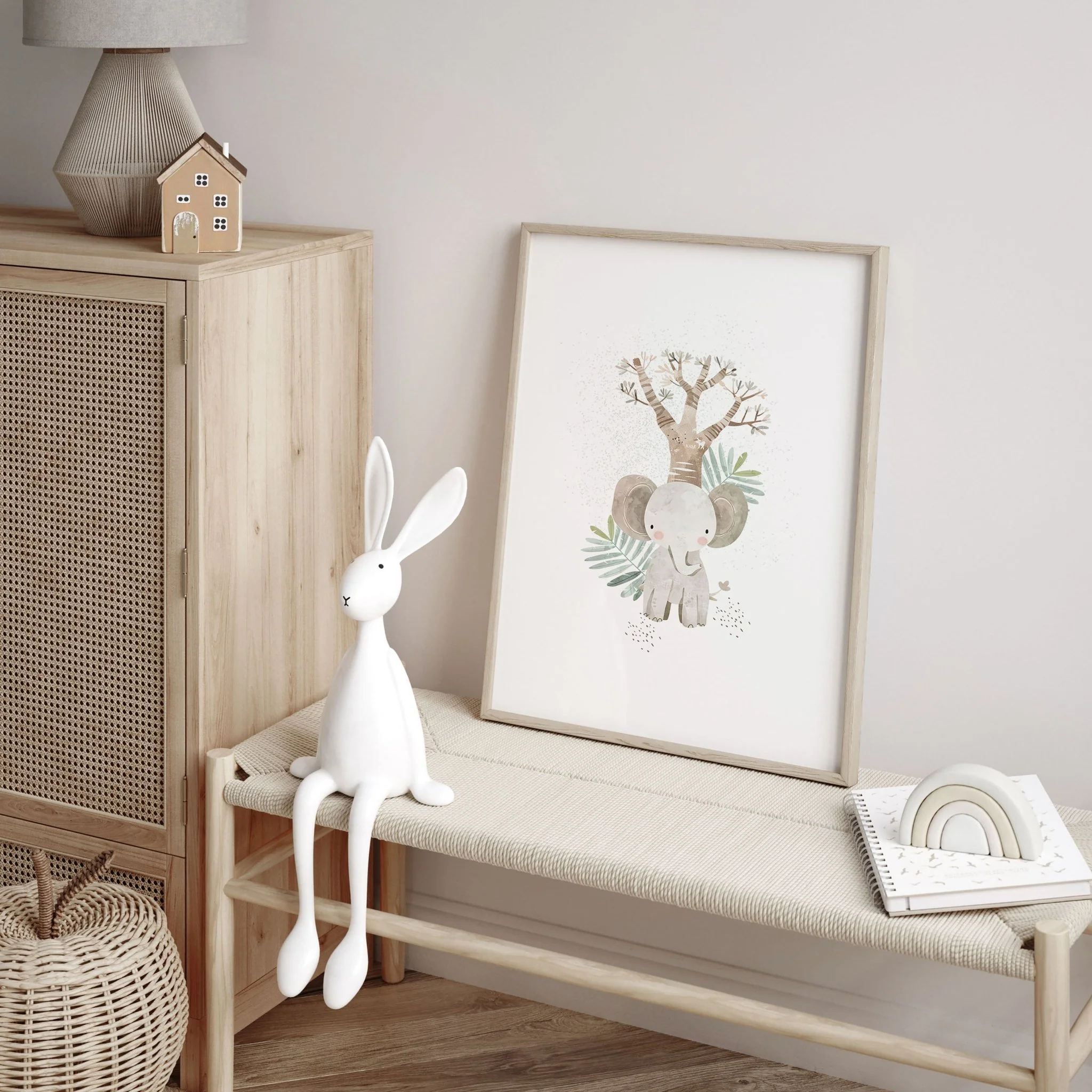 Safari Wall Art For Nursery | Set of 3 wall art prints - Image 5