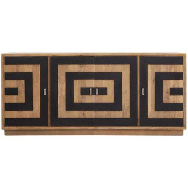 Salem 4 Door Mango Wood Sideboard - Image 5