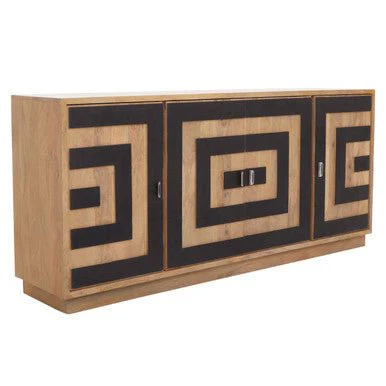 Salem 4 Door Mango Wood Sideboard - Image 7