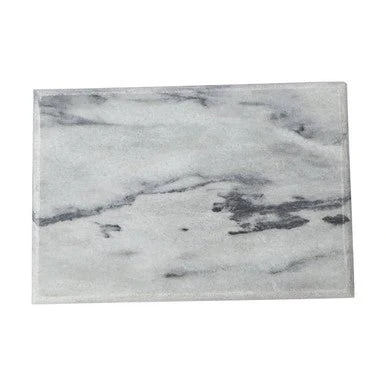 Salerno Large White Marble Rectangular Chopping and Serving Board - Image 11