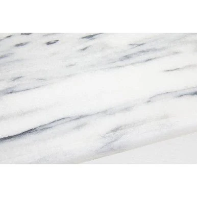 Salerno Large White Marble Rectangular Chopping and Serving Board - Image 9