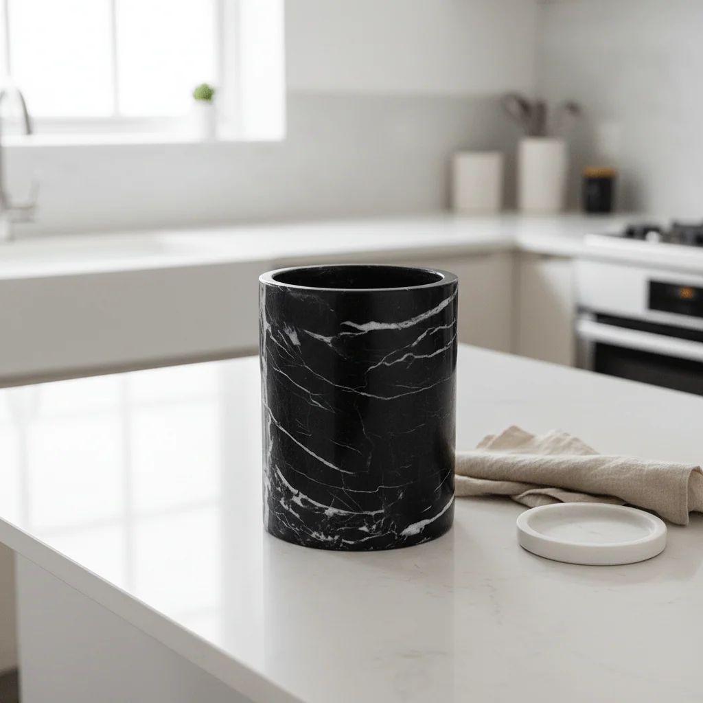 Salmo Black Marble Ice Bucket - Image 4