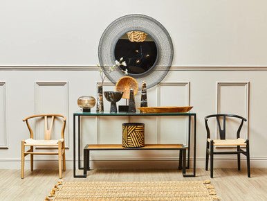 Salmo Large Black Marble Pedestal Bowl - Image 14