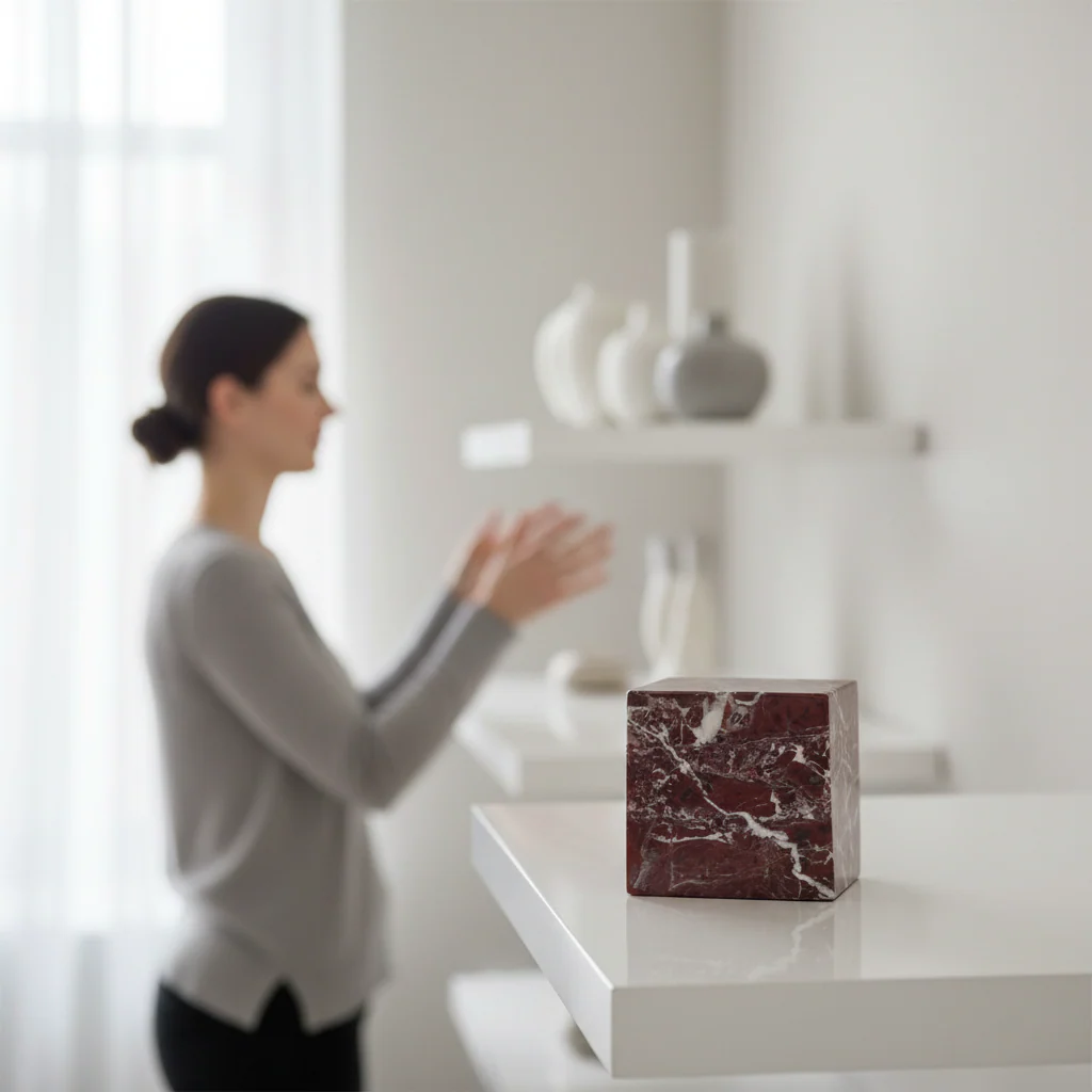 Salmo Marble Cube Ornament - Image 2