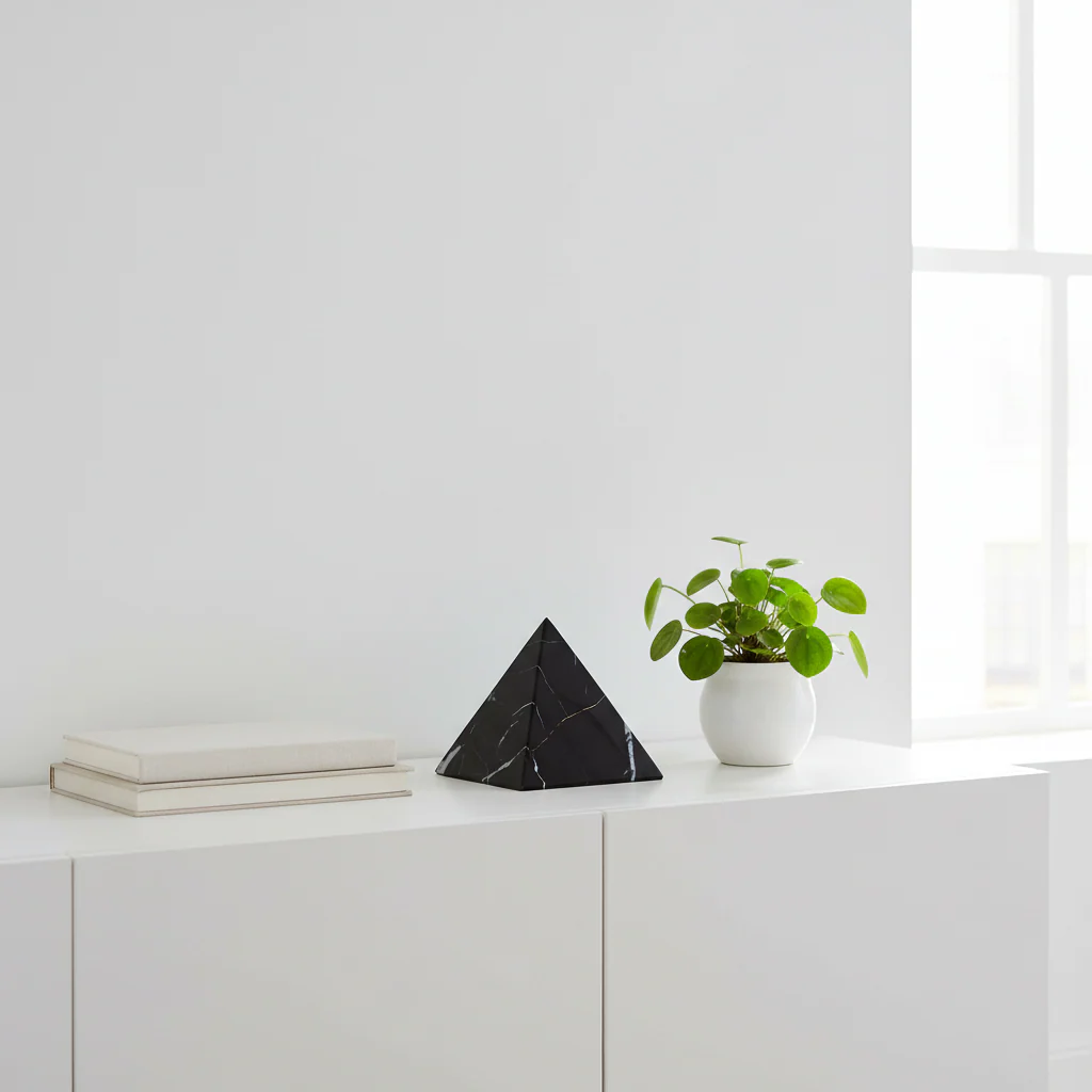 Salmo Marble Pyramid Ornament - Image 3