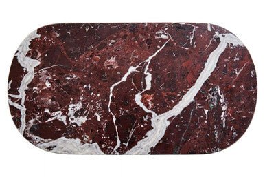 Salmo Oval Red Marble Serving Board - Image 8
