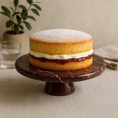Salmo Red Marble Cake Stand - Image 6
