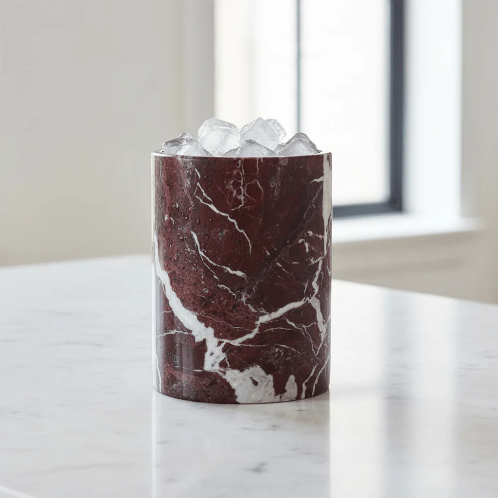 Salmo Red Marble Ice Bucket - Image 5