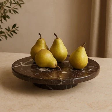 Salmo Red Marble Lazy Susan - Image 9