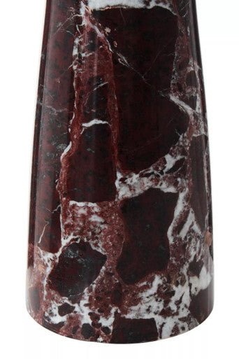 Salmo Red Marble Tapered Vase - Image 10