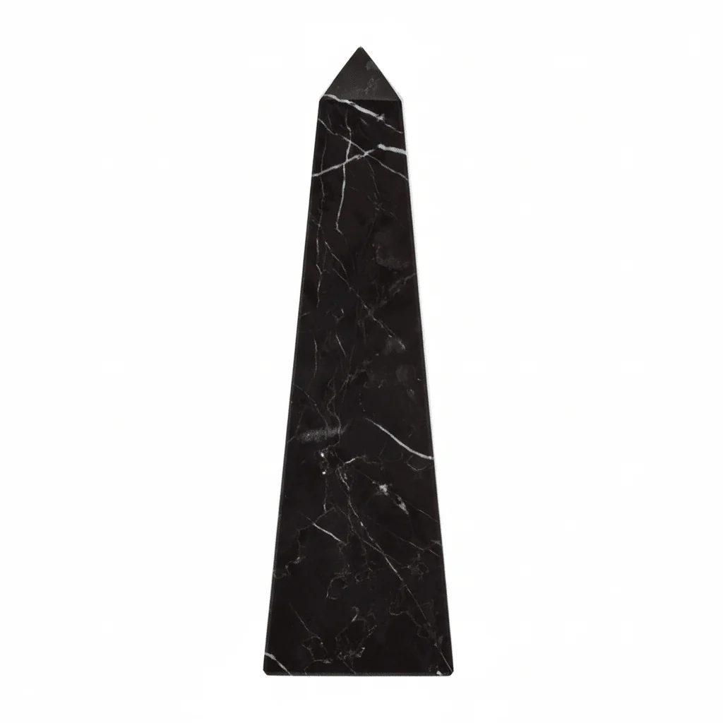 Salmo Small Black Marble Obelisk - Image 8