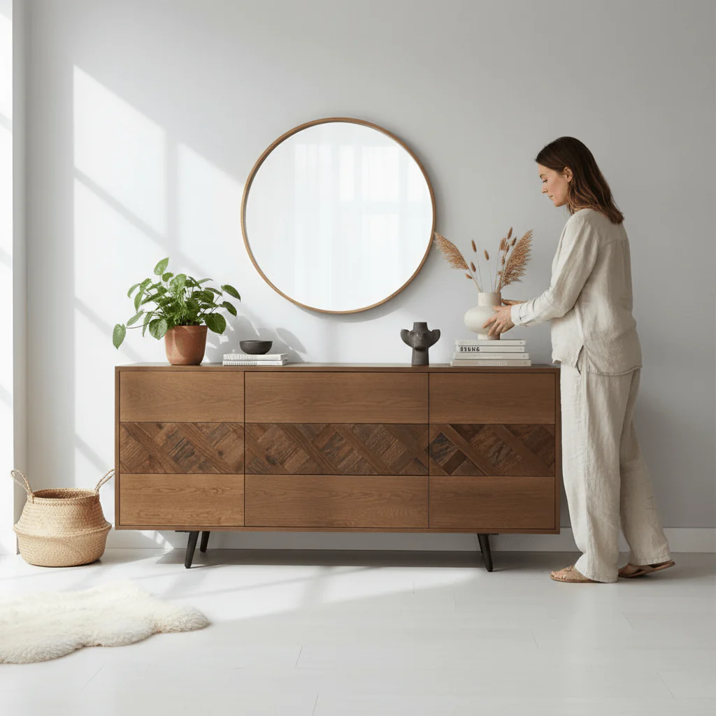 Salvar Brown Sideboard - Image 6