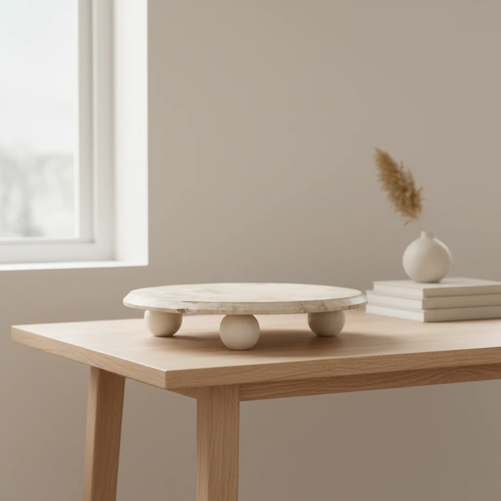 Santino Chocolate Marble Riser - Image 3