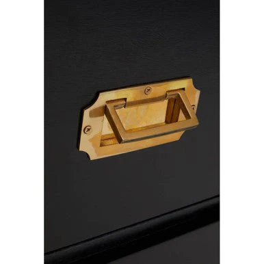 Sarter Four Drawer Black Mango Wood Chest - Image 11