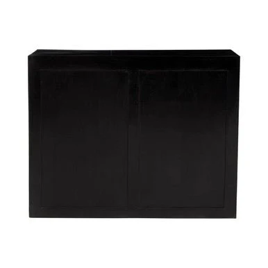 Sarter Four Drawer Black Mango Wood Chest - Image 9