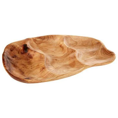 Savin 3 Section Serving Dish In Cedarwood - Image 5