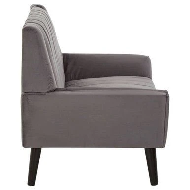 Savina 2 Seat Grey Sofa - Image 8