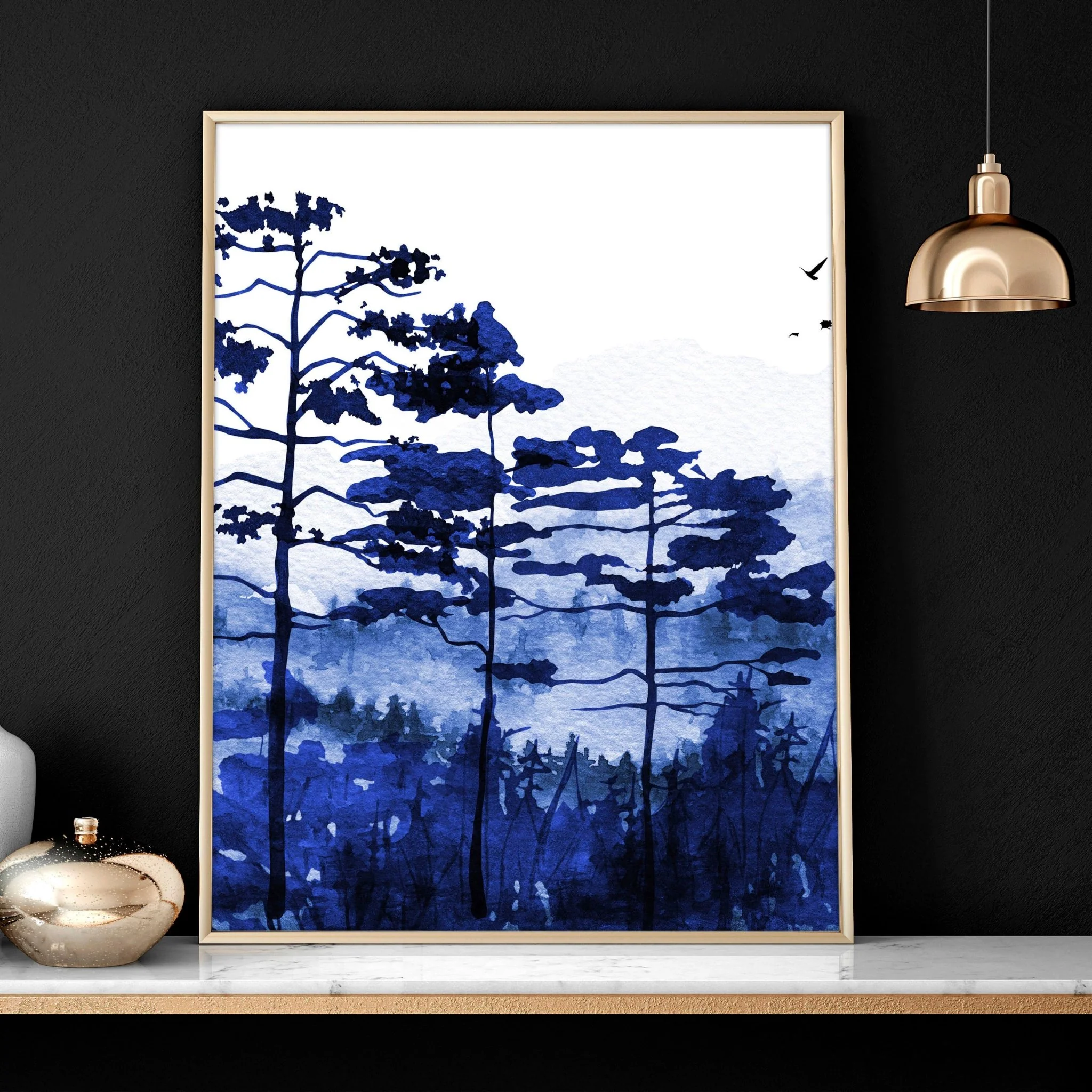 Scandi art prints | set of 3 Bedroom wall art - Image 5