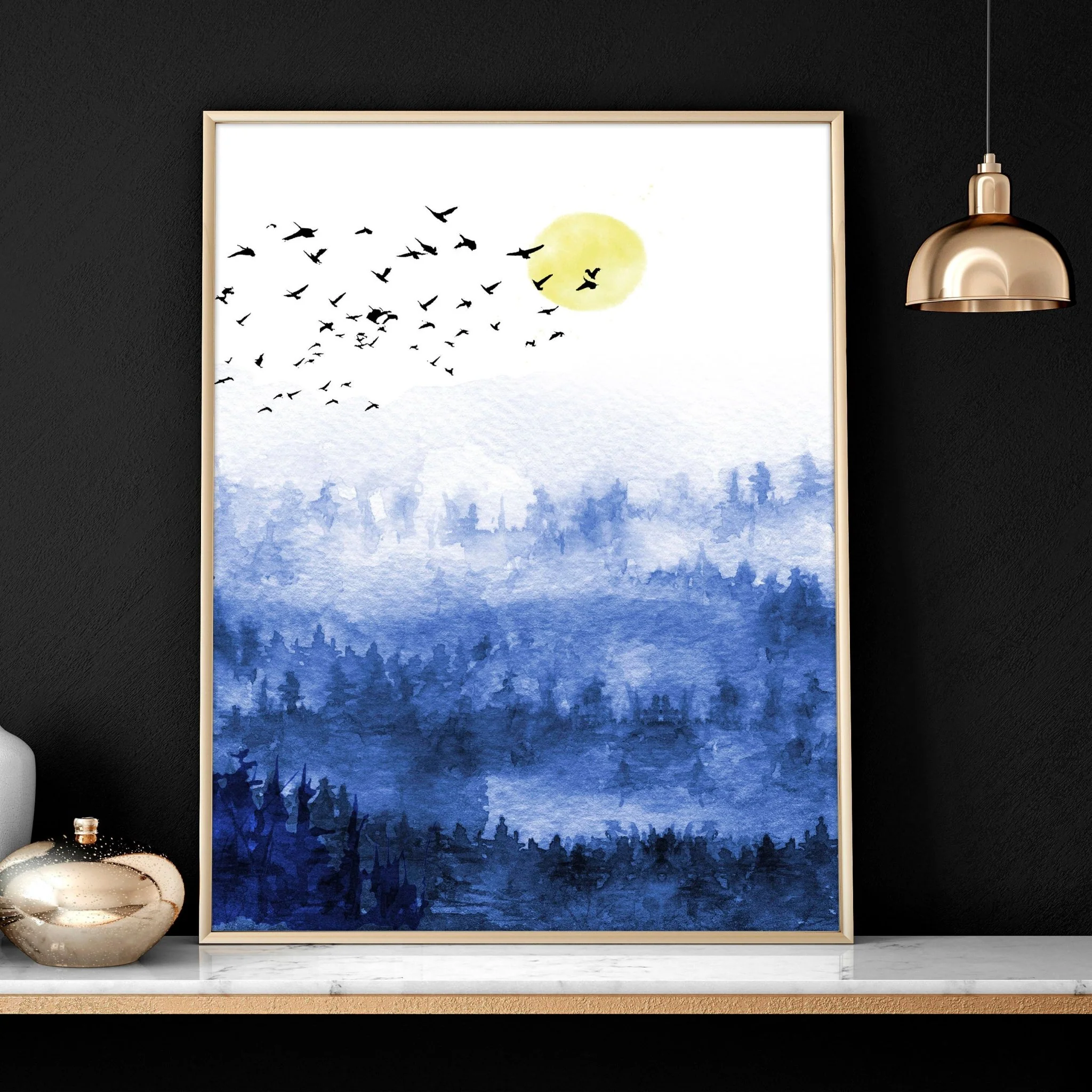Scandi art | set of 3 wall art prints - Image 4
