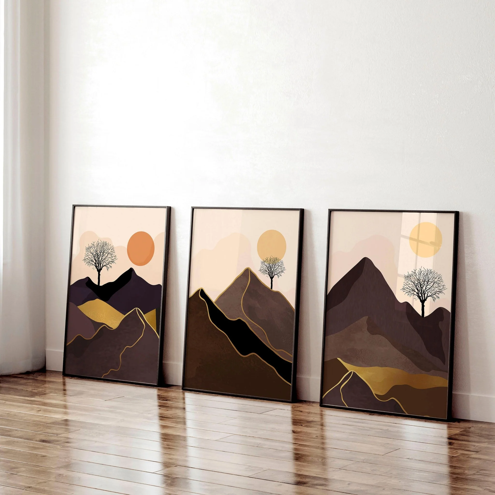 Scandi decor for office | set of 3 wall art prints - Image 4