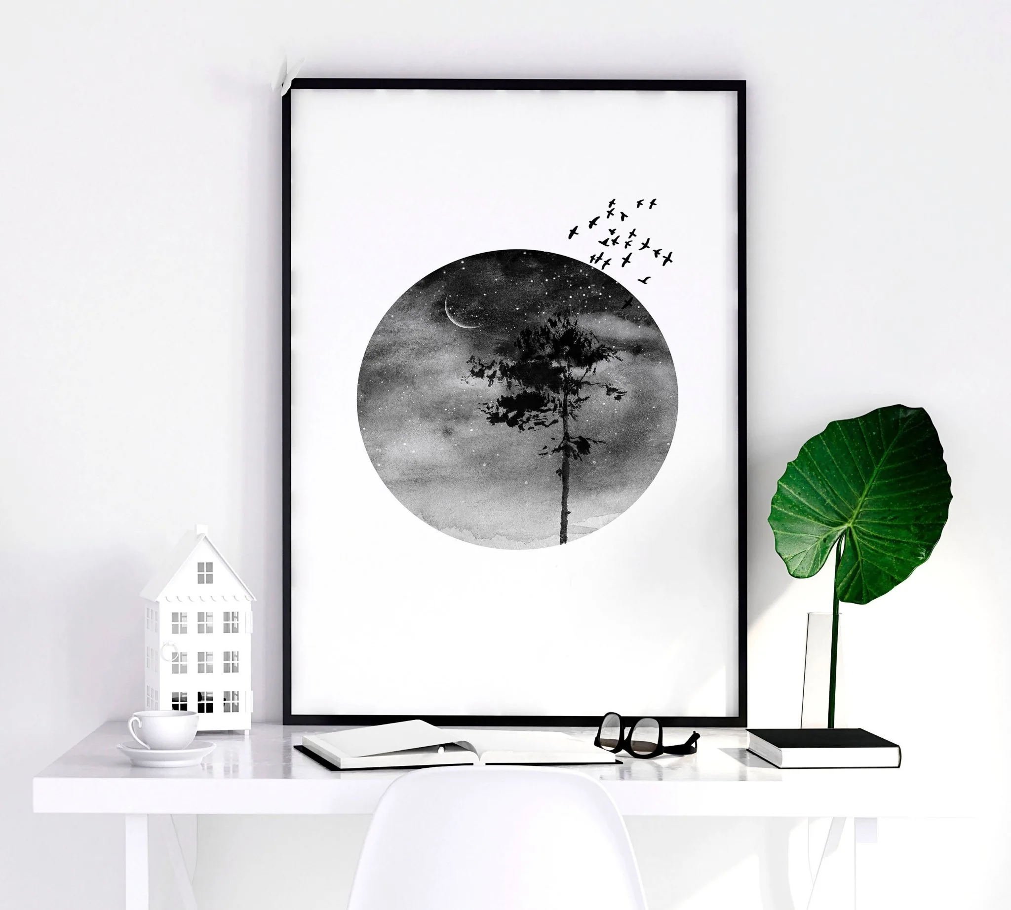 Scandi wall art | set of 3 framed wall art - Image 4
