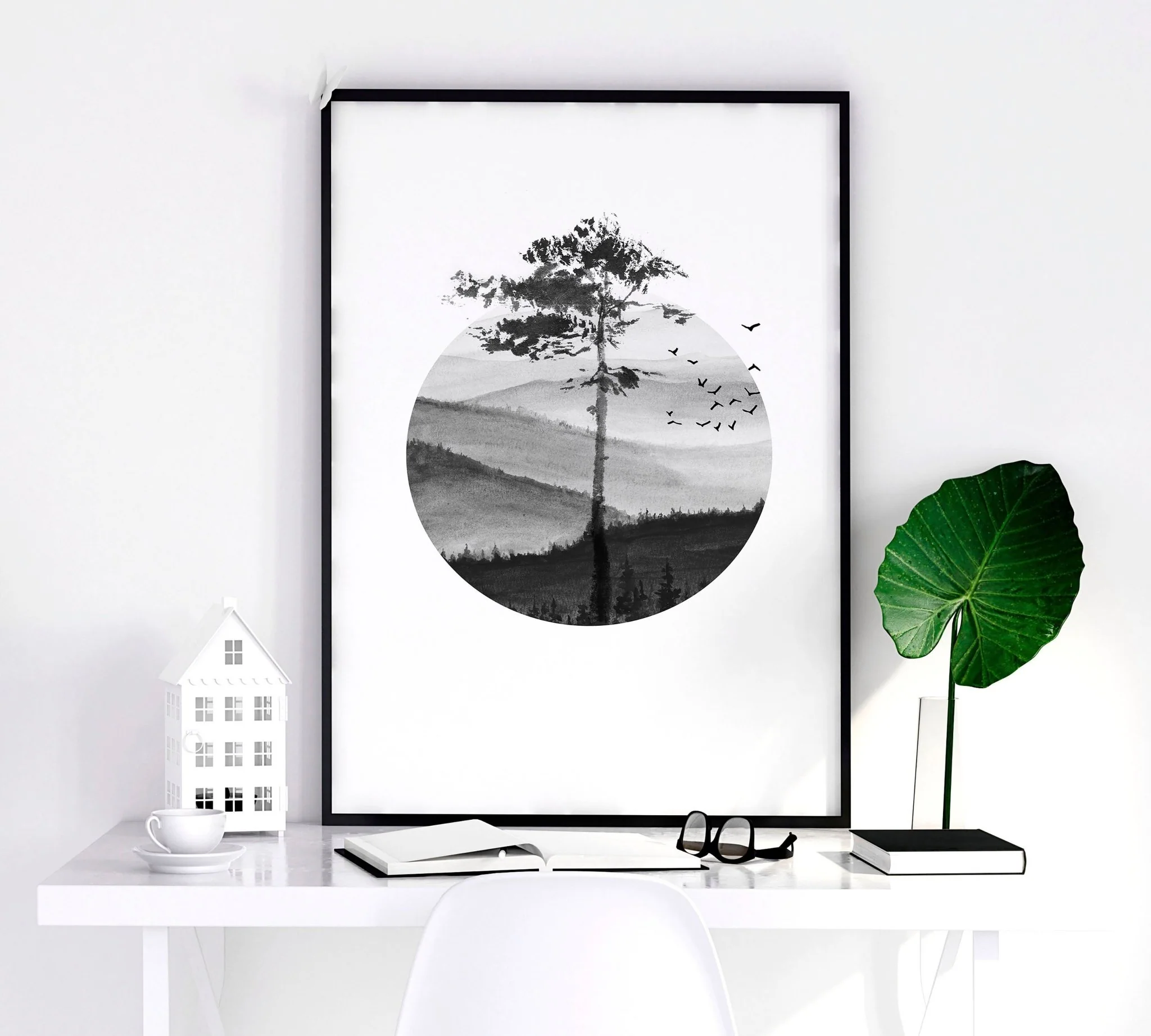 Scandi wall art | set of 3 framed wall art - Image 5