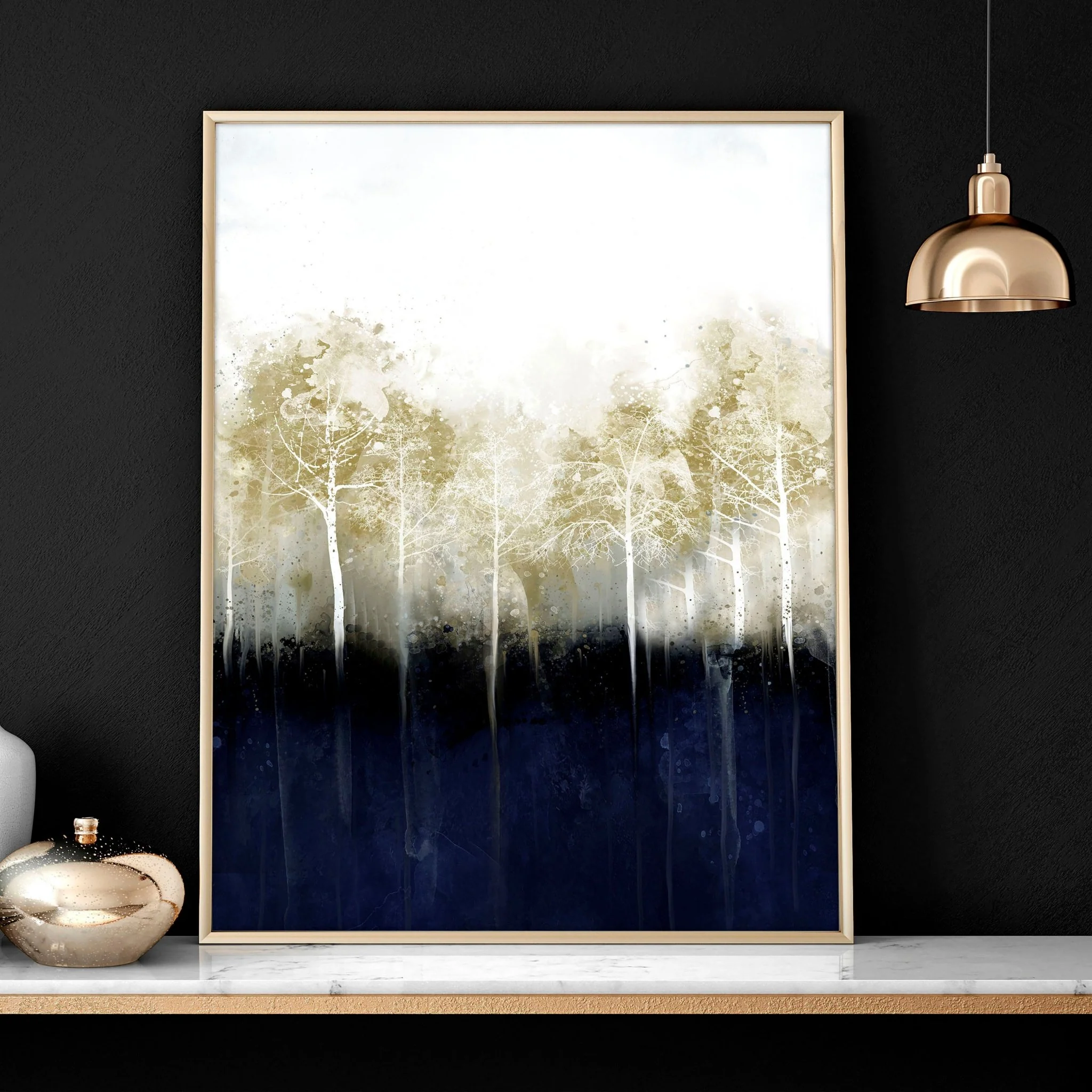 Scandinavian hallway ideas | Set of 2 framed wall art prints - Image 5