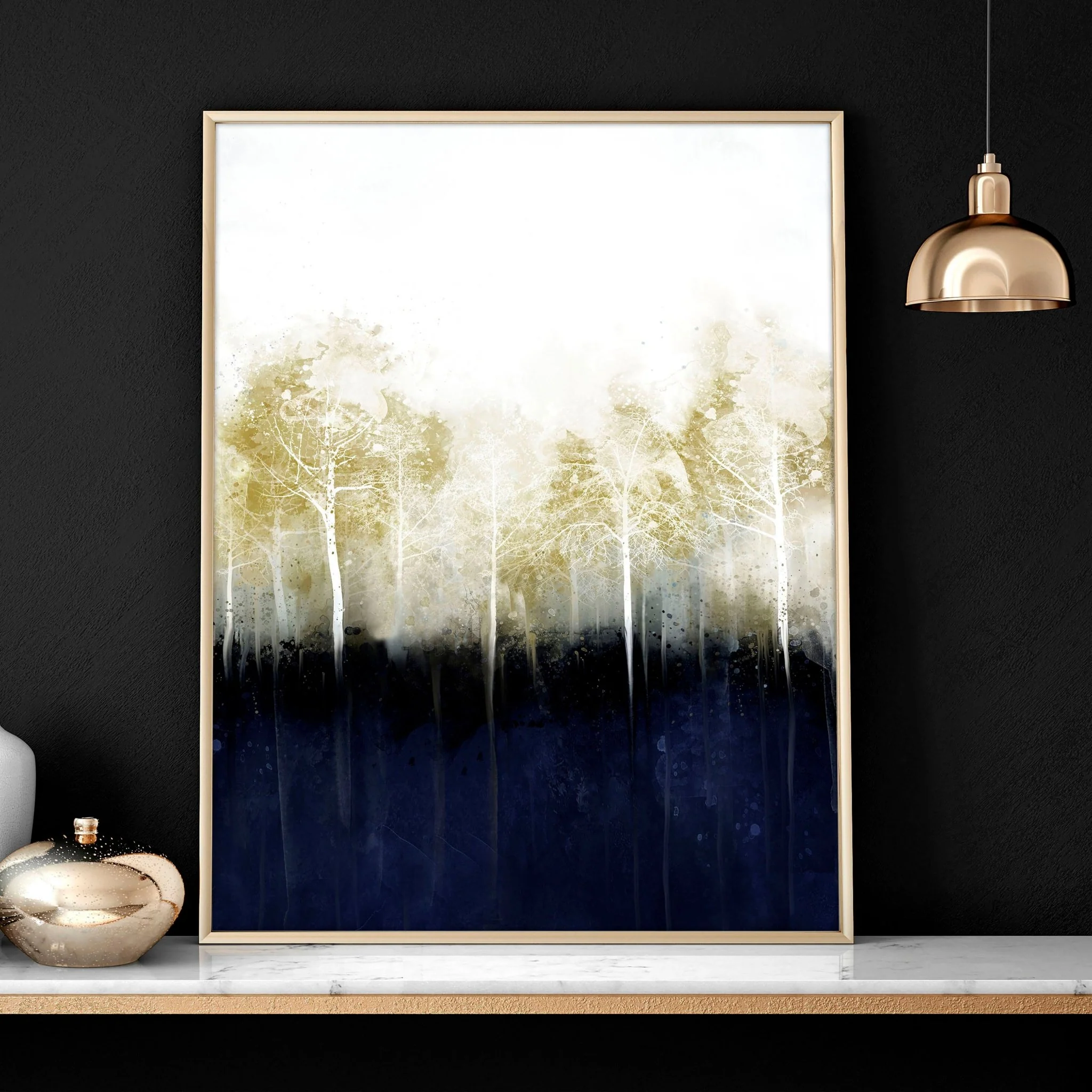 Scandinavian hallway ideas | Set of 2 framed wall art prints - Image 6