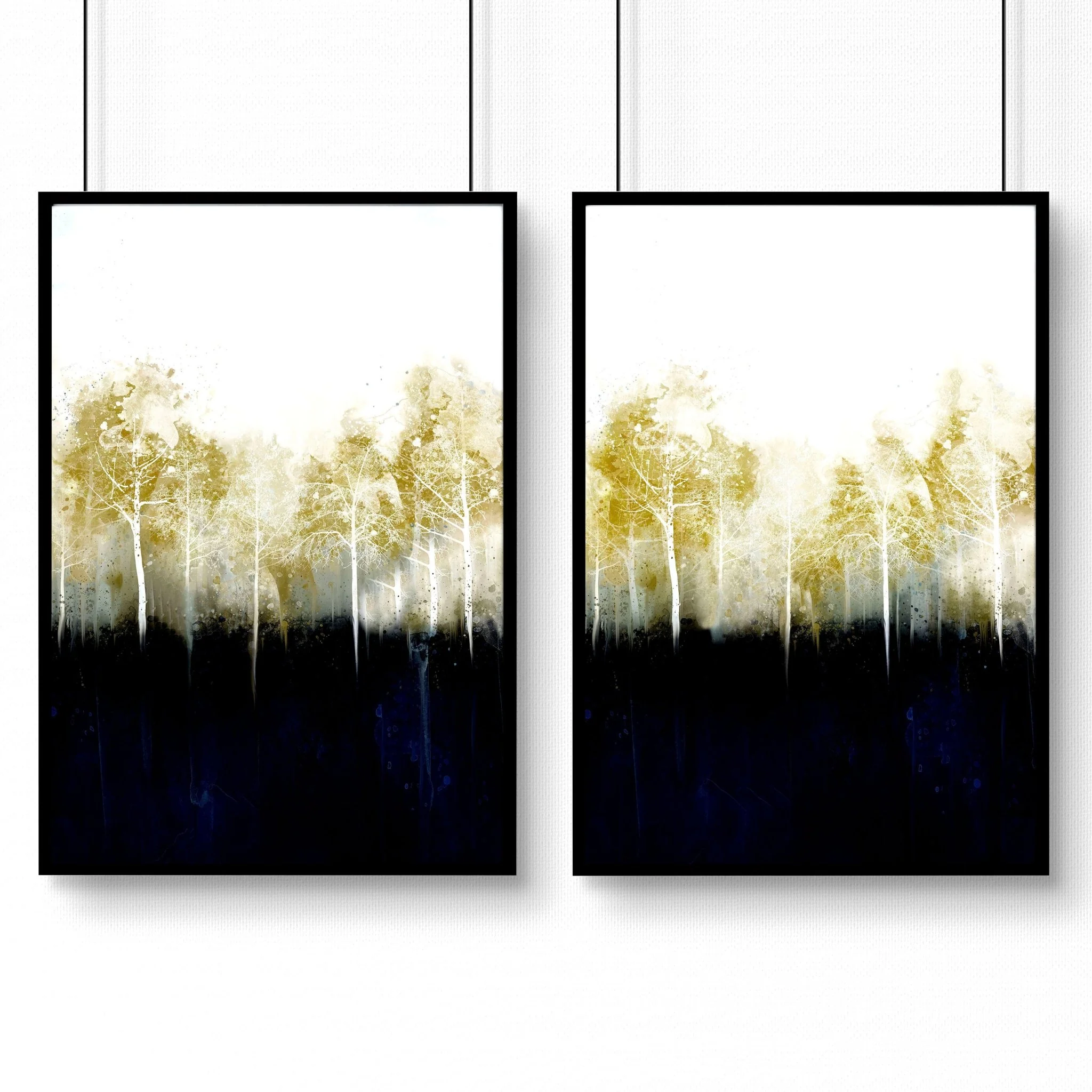 Scandinavian hallway ideas | Set of 2 framed wall art prints - Image 8