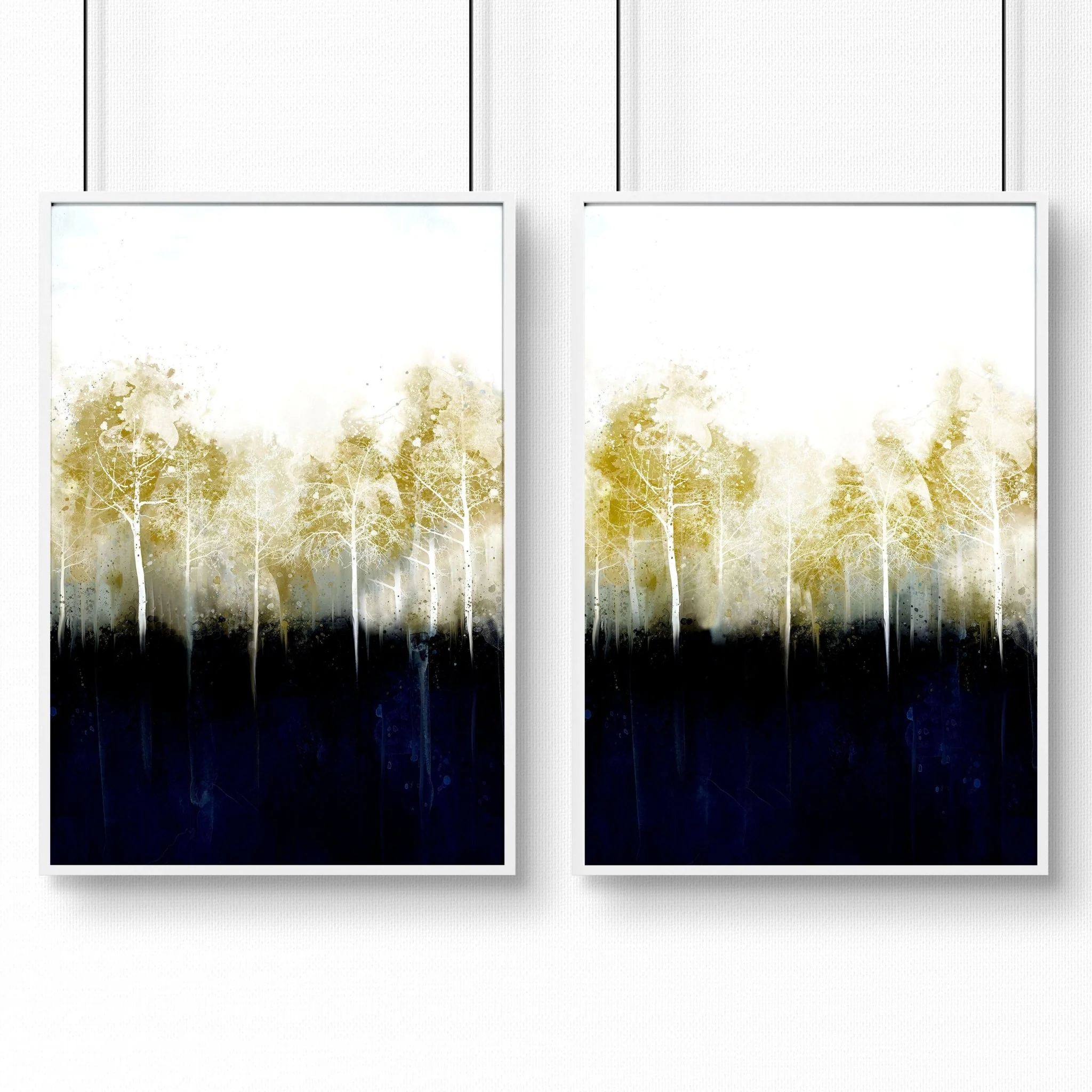 Scandinavian hallway ideas | Set of 2 framed wall art prints - Image 9