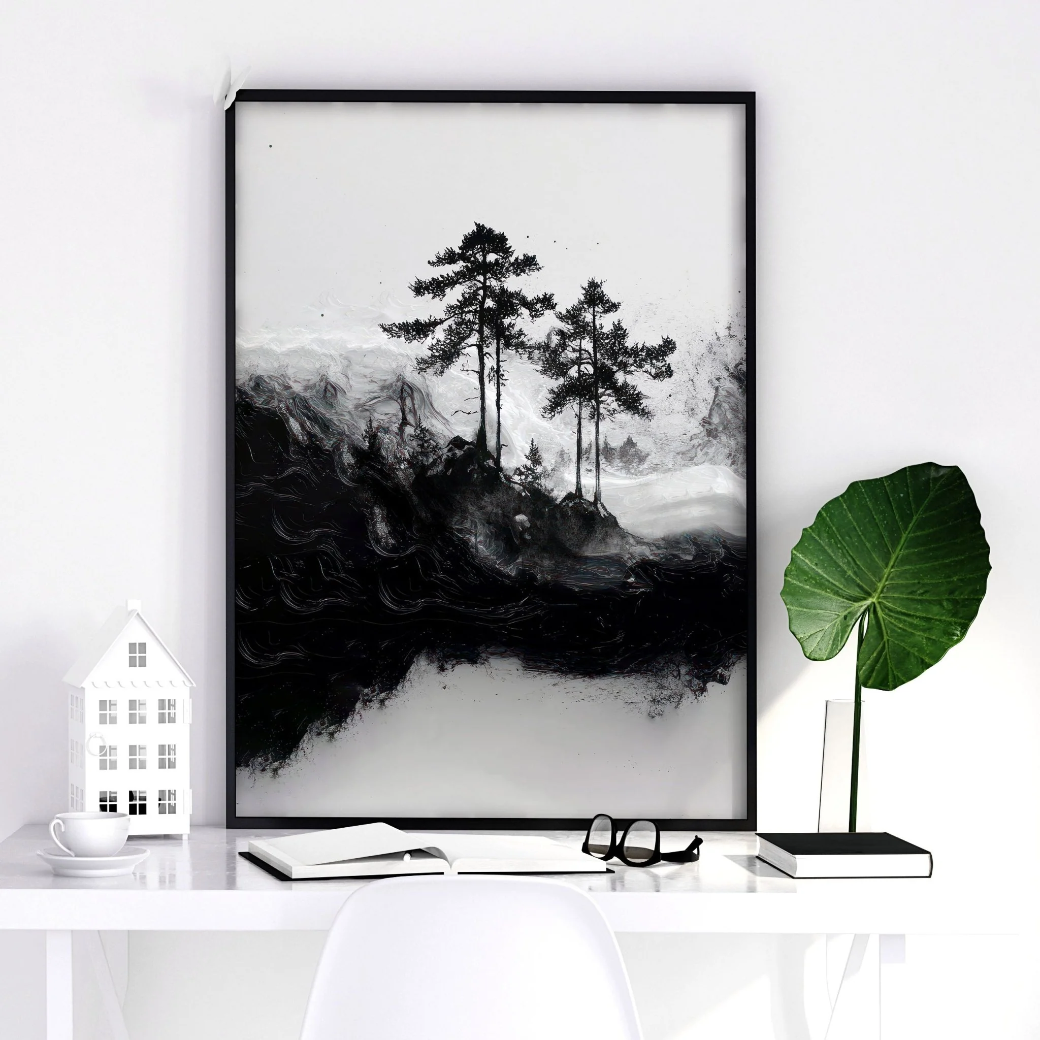 Set of 3 Framed Wall Art | Set of 3 Asian Inspired Wall art Prints - Image 11