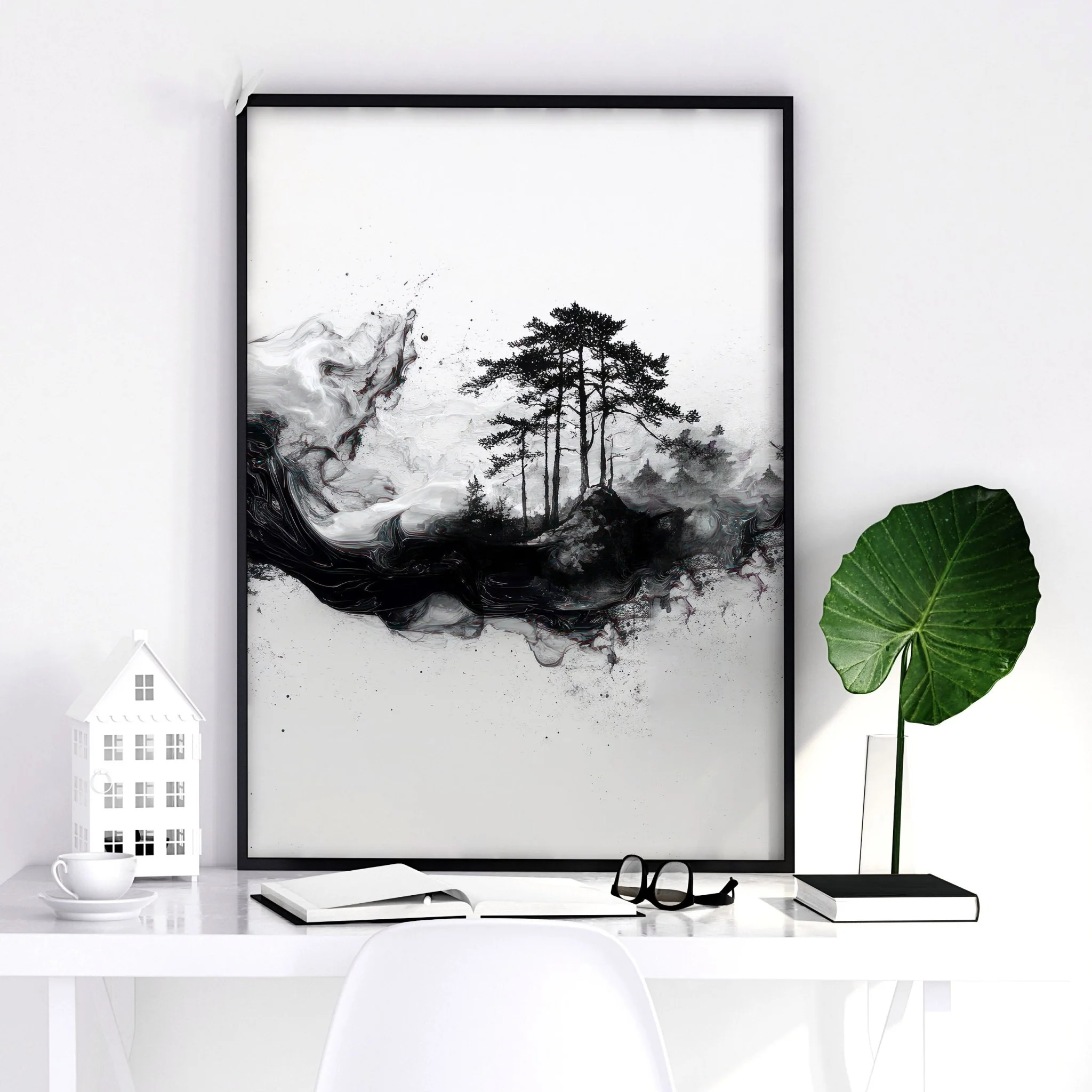 Set of 3 Framed Wall Art | Set of 3 Asian Inspired Wall art Prints - Image 13