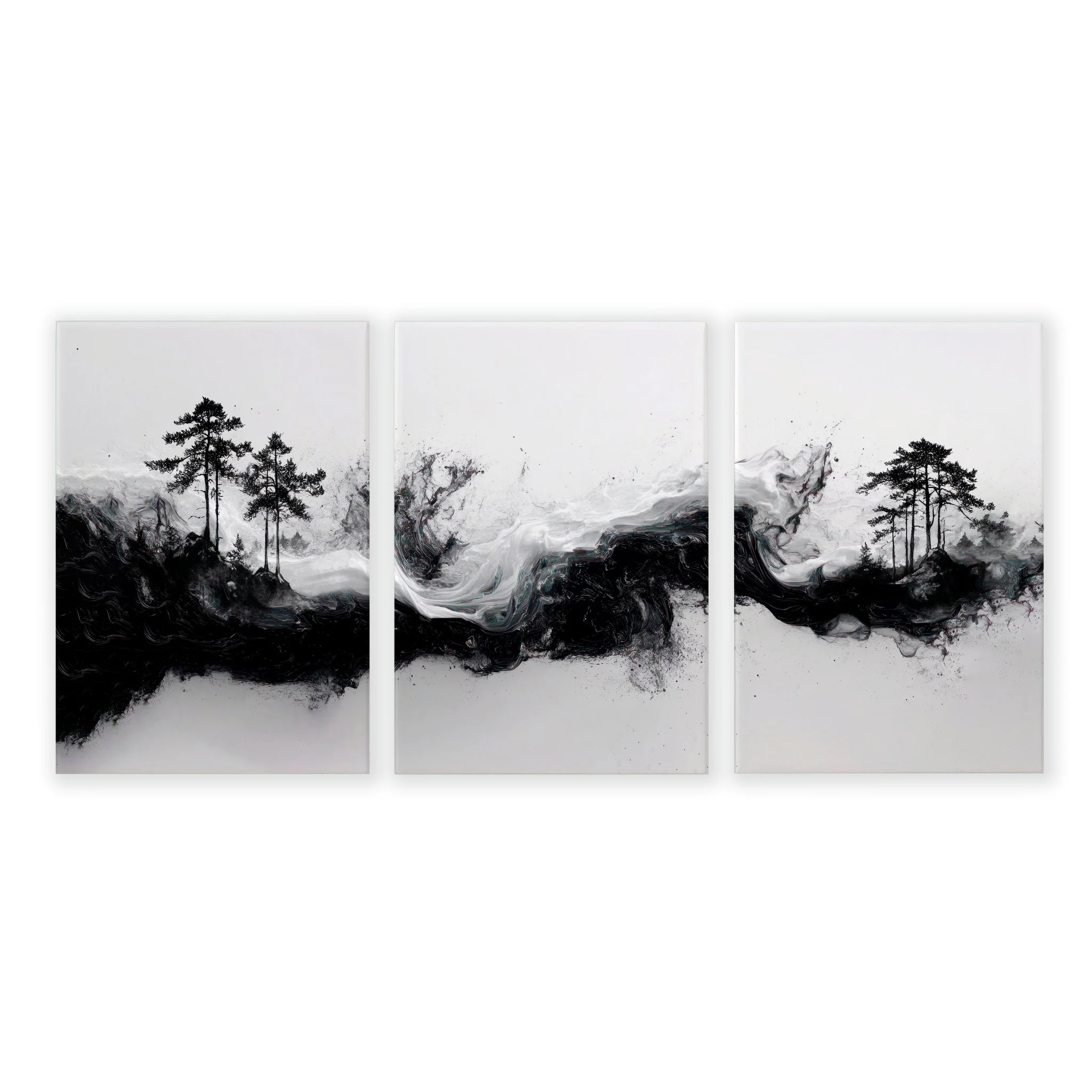 Set of 3 Framed Wall Art | Set of 3 Asian Inspired Wall art Prints - Image 17