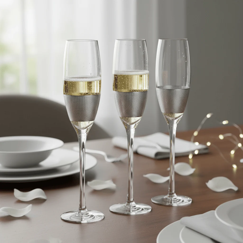 Set Of Four Apollo Champagne Glasses - Image 7