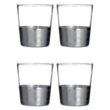 Set Of Four Apollo Clear Glass Tumblers - Image 9