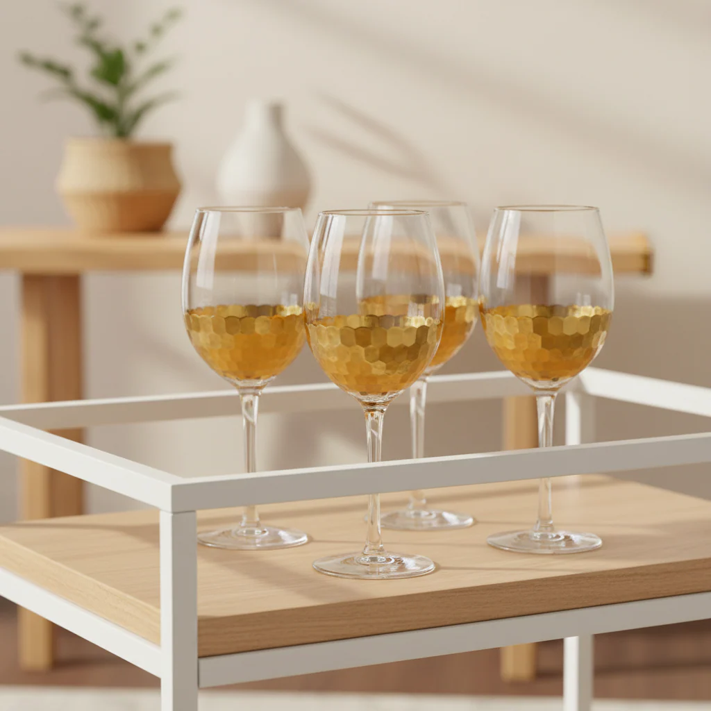 Set Of Four Astrid Small Wine Glasses - Image 4