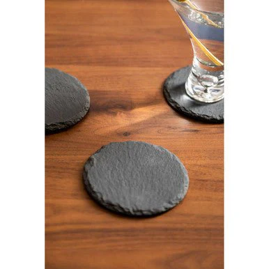 Set Of Four Slate Round Coasters - Image 7